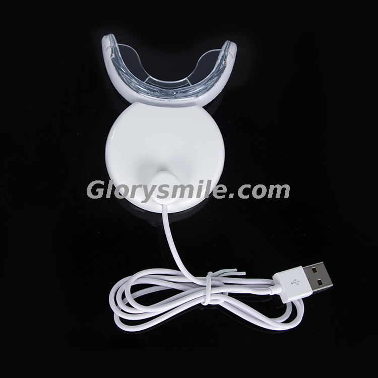 Conjuntos de dispositivos de blanqueamiento de dientes inalámbricos de doble luz de glorysmile personalizados
